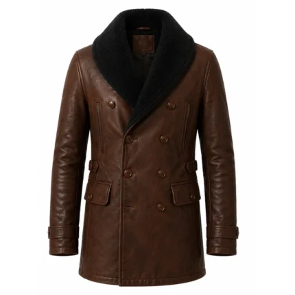 Barry Keoghan Peaky Blinders The Immortal Man Leather Jacket Front