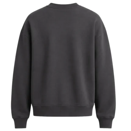 Crew Neck Sweatshirt Back