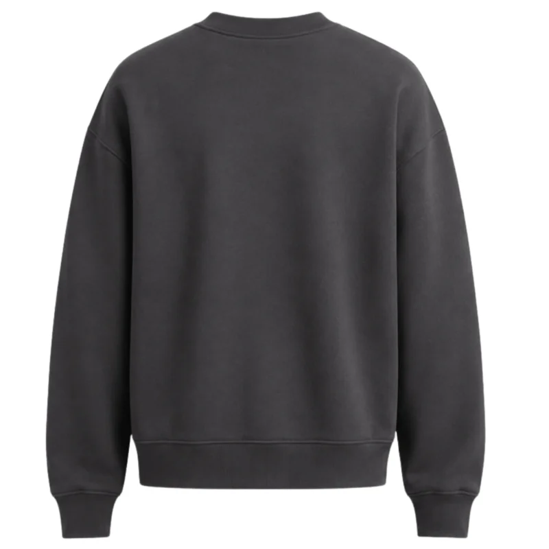 Crew Neck Sweatshirt Back