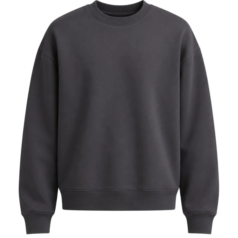 Crew Neck Sweatshirt Front