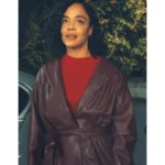 His And Hers Movie Brown Leather Jacket Womens Fashion