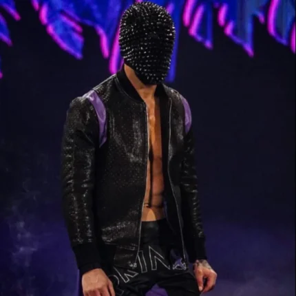 Judgment Day Finn Balor purple & black jacket