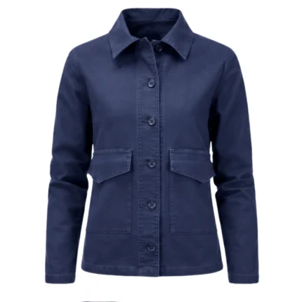 Ladies cotton jacket Front
