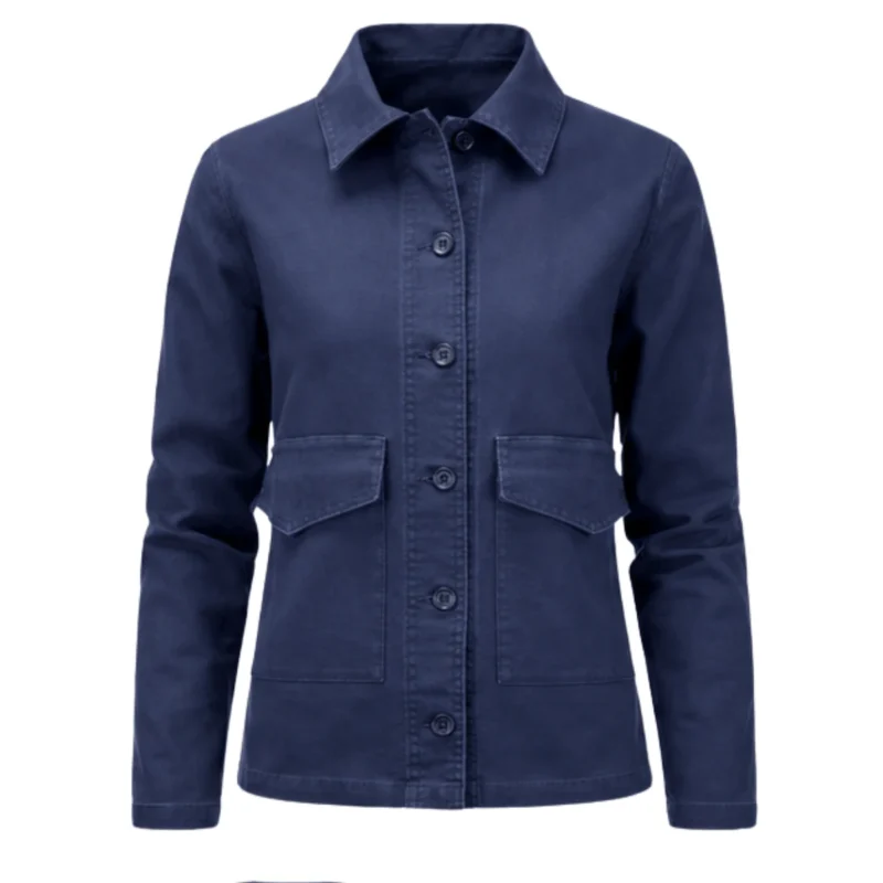 Ladies cotton jacket Front