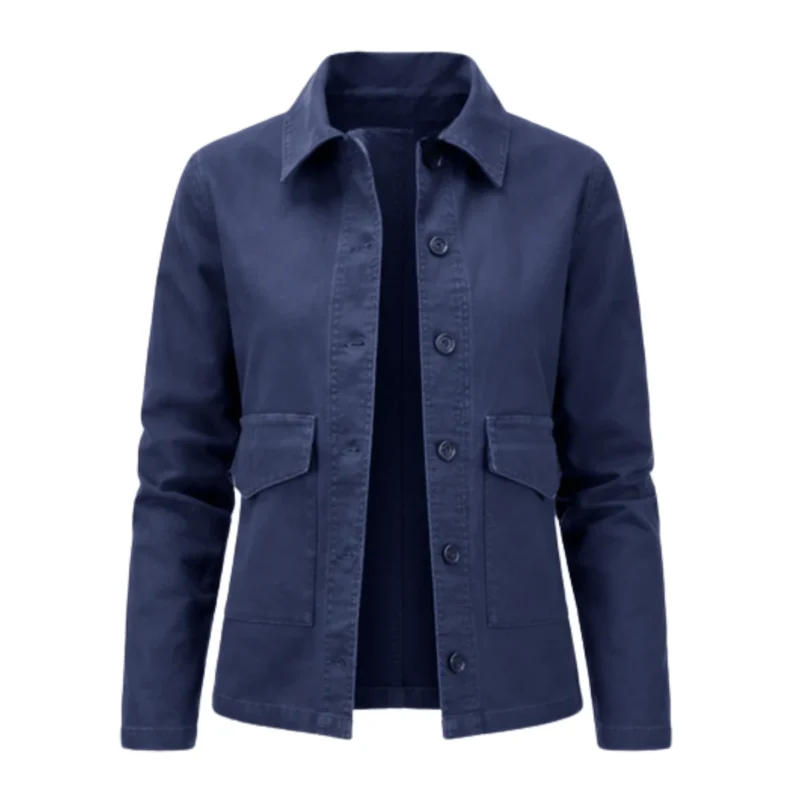 Ladies cotton jacket Open Front