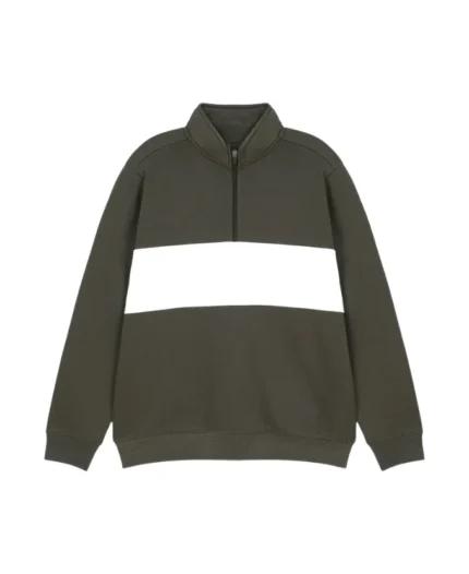 Men Strip Sweatshirt Front