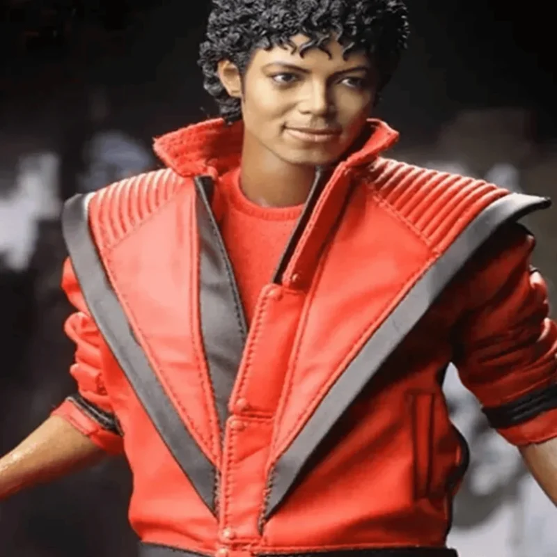 Michael Jackson Thriller Red Leather Jacket