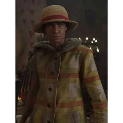 Monkey D. Luffy One Piece Season 2 Yellow Hooded Jacket