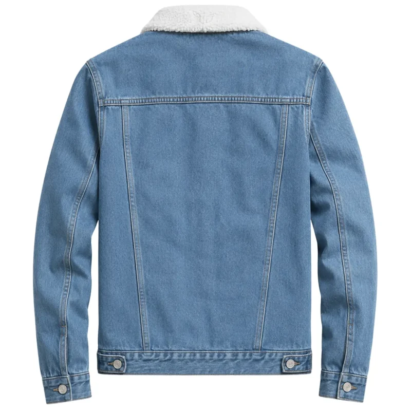 OEM service Denim Jeans fur Trucker Jacket