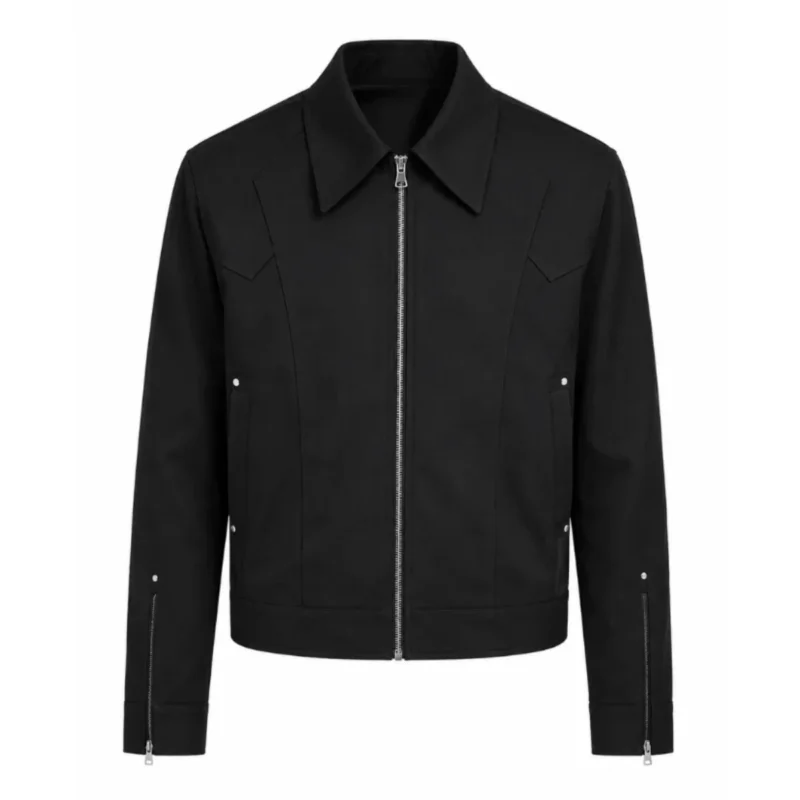 People We Meet on Vacation Miles Heizer Jacket Front