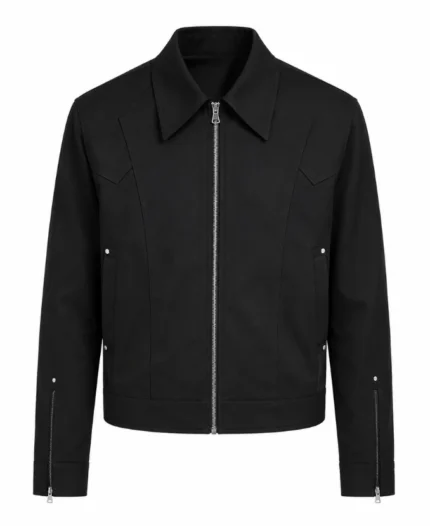 People We Meet on Vacation Miles Heizer Jacket Front