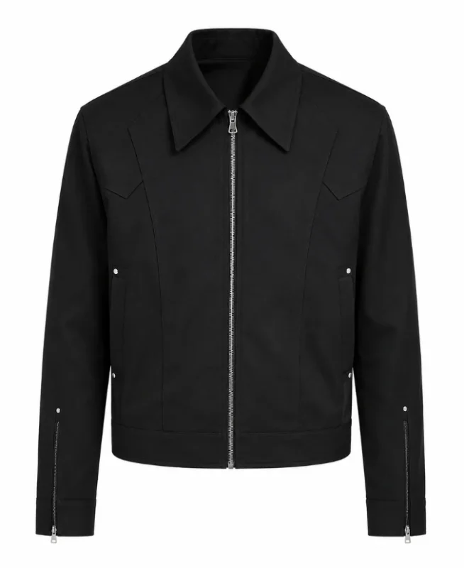 People We Meet on Vacation Miles Heizer Jacket Front