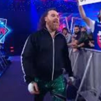 WWE Backlash 2026 Sami Zayn Black Zip Track Jacket Style