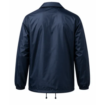 blue sheriff jacket worn in his and hers series by jon bernthal & priya Back