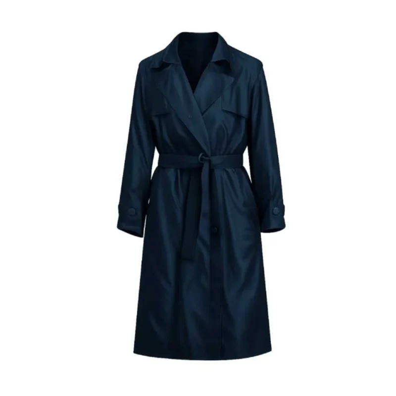 his and hers 2026 tessa thompson trench coat womens style Front