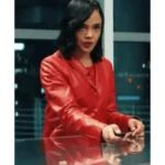 Anna Andrews Red Blazer Outfit From His And Hers 2026