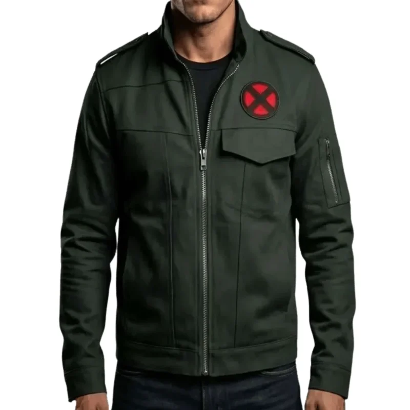 patrick stewart x men inspired marvel jacket avengers doomsday 2026 movie Front Look