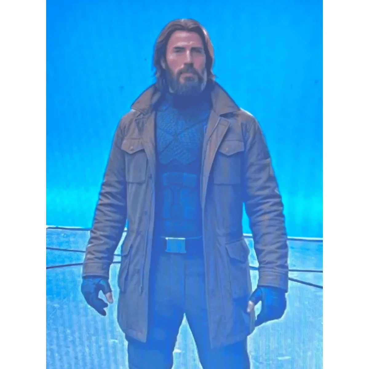 steve rogers captain america jacket avengers doomsday 2026 steve rogers captain america jacket avengers doomsday 2026 Front