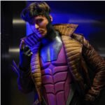 Gambit Brown Leather Coat