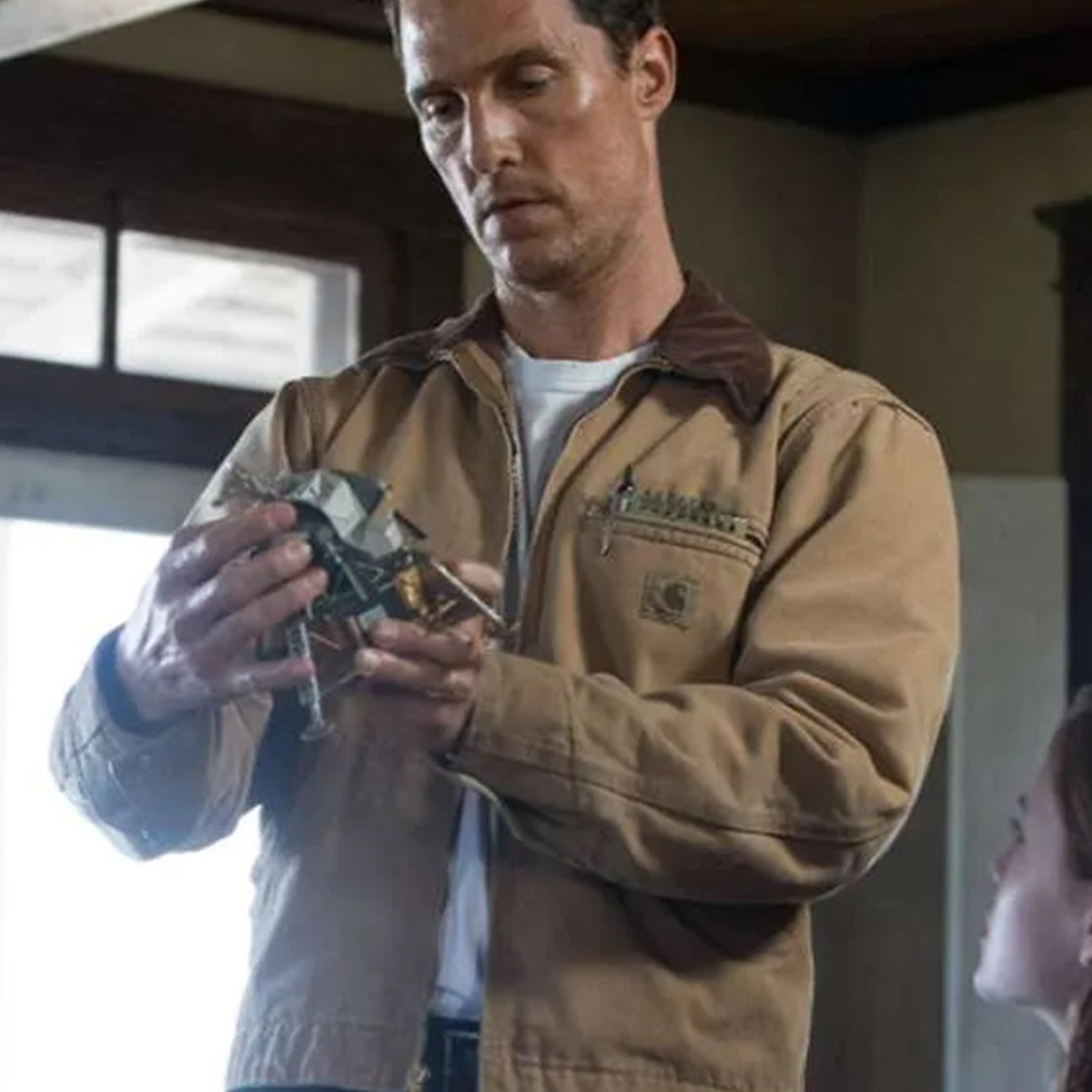 Interstellar-Matthew-McConaughey-Cotton-Jacket Interstellar Matthew McConaughey Cotton Jacket - Image 1