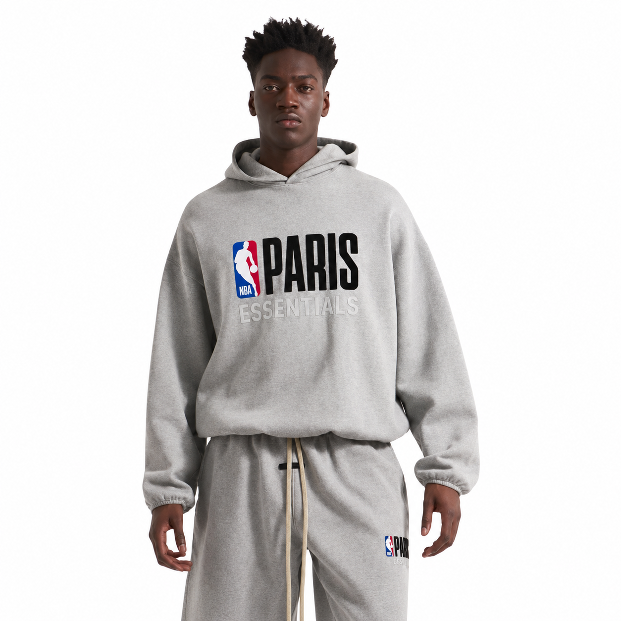NBA-Paris-x-Essentials-Hoodie NBA Paris x Essentials Hoodie - Image 1