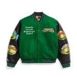 TMNT Green Varsity Bomber Jacket