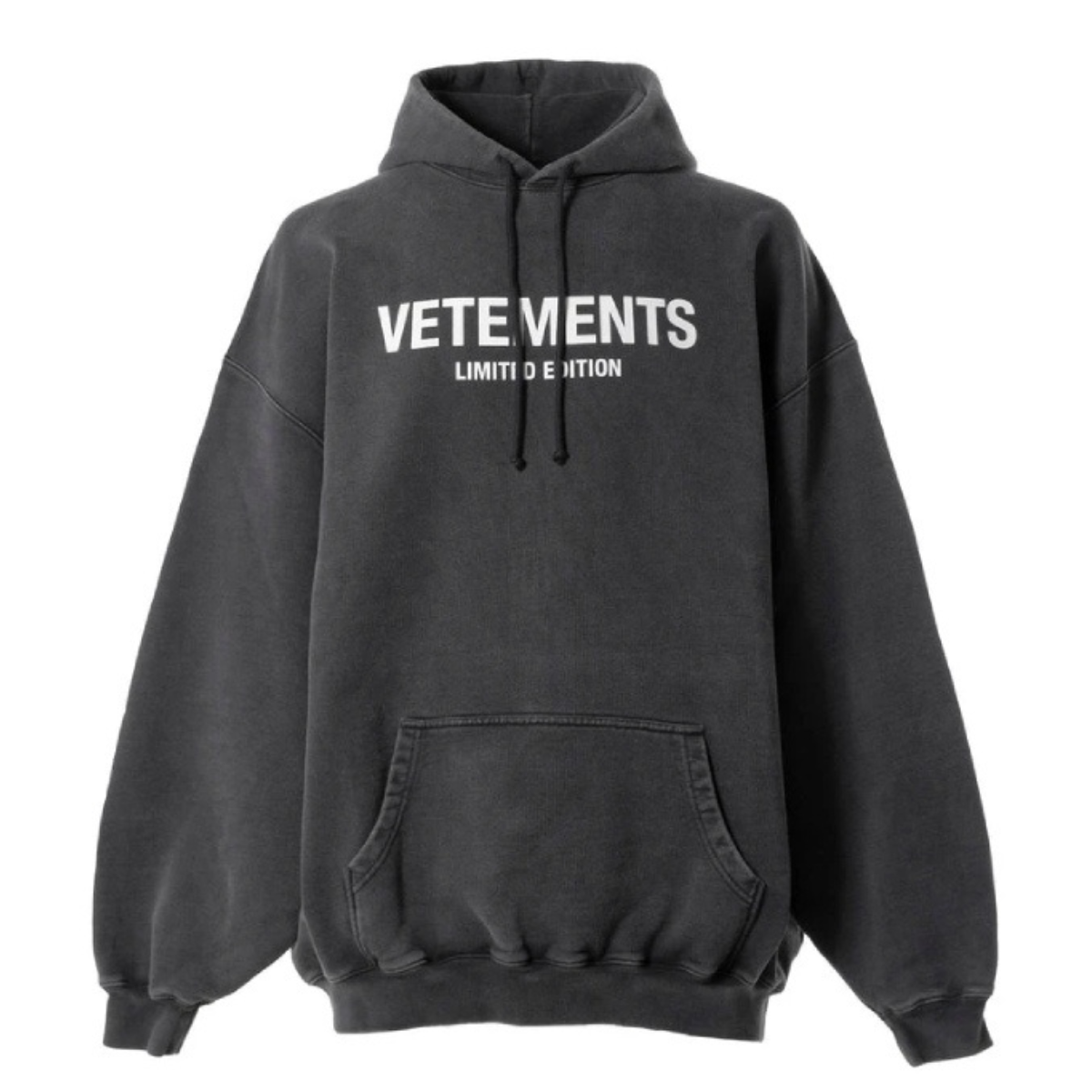 Vetements-Limited-Edition-Gray-Hoodie Vetements Limited Edition Hoodie - Image 1