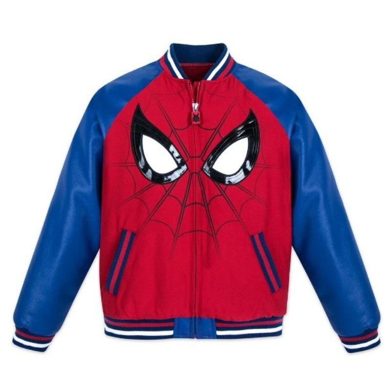 90s-Spider-Man-Bomber-Jacket 90s Spider Man Bomber Jacket - Image 1