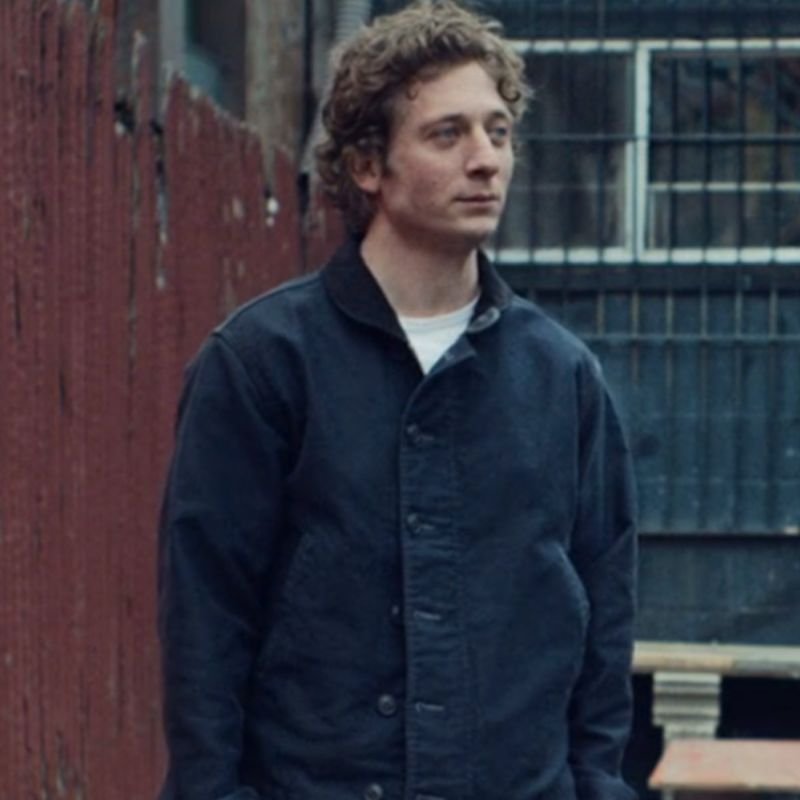 94the-bear-season-03-carmy-black-cotton-jacket The Bear Season 03 Carmy Black Cotton Jacket - Image 1