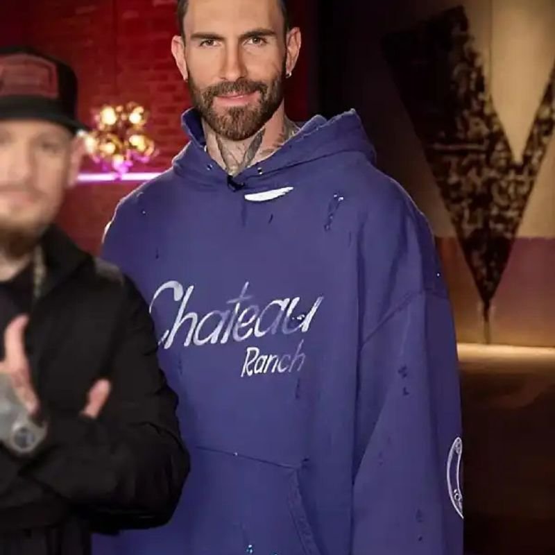 Adam-Levine-Chateau-Ranch-Hoodie-Front-View Adam Levine Chateau Ranch Hoodie - Image 1