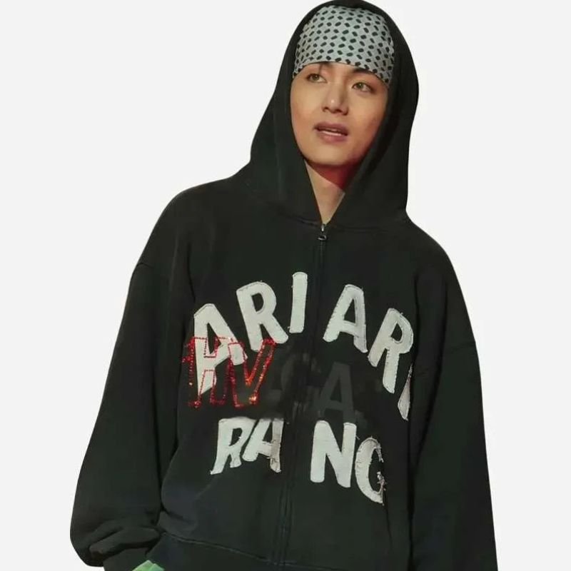 BTS-World-Tour-Las-Vegas-Kim-Tae-hyung-Arirang-Hoodie Kim Tae-hyung BTS Arirang World Tour Hoodie - Image 1