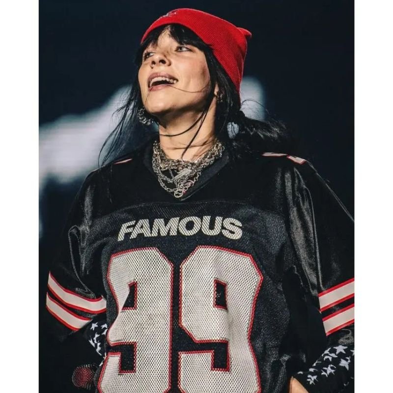 Billie-Eilish-Oversize-Famous-Pullover-Jersey Billie Eilish Oversize Famous Black Jersey - Image 1