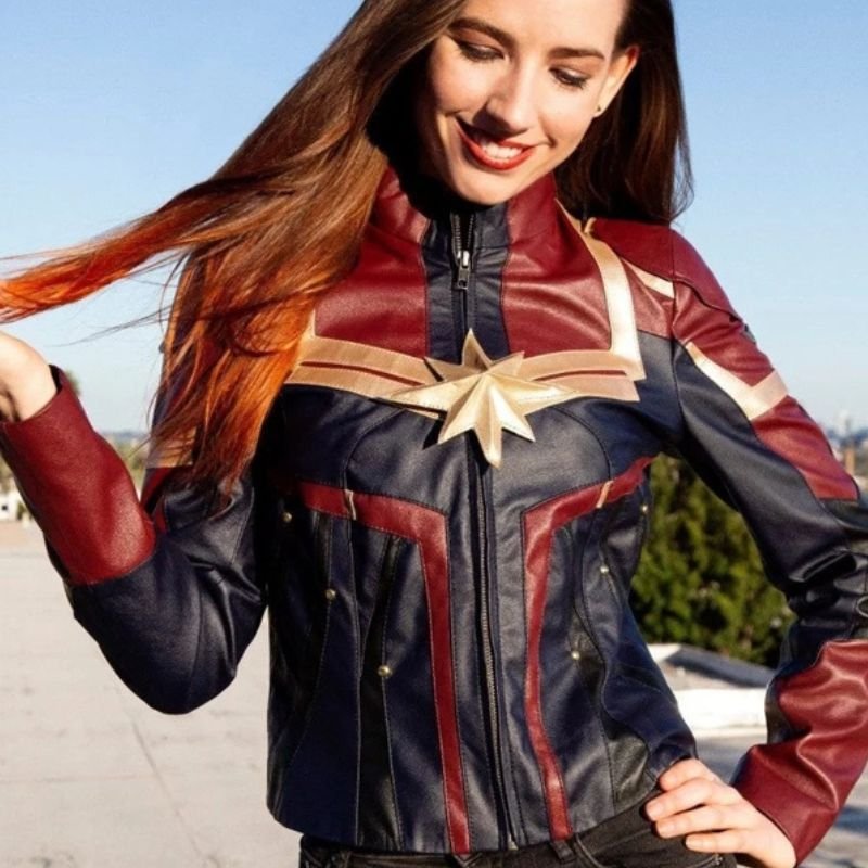 Captain-Marvel-Jackets Captain Marvel Jacket - Image 1