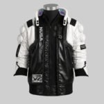 Nusa Black & White Leather Jacket