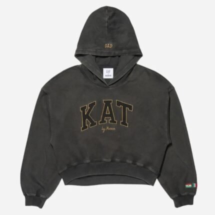 Katseye Manon Hoodie black front view