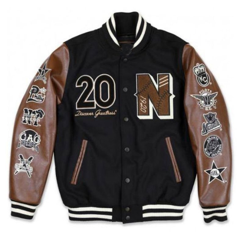 Mens-Baseball-Varsity-Jacket Baseball League Varsity Jacket - Image 1