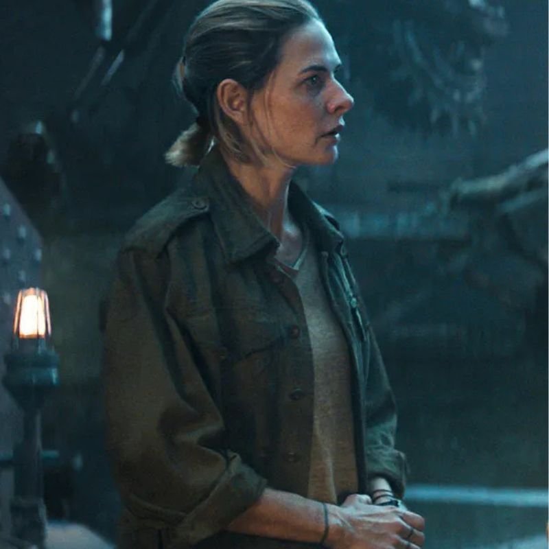 Rebecca-Ferguson-Silo-Green-Jacket Silo 2023 Rebecca Ferguson Green Jacket - Image 1
