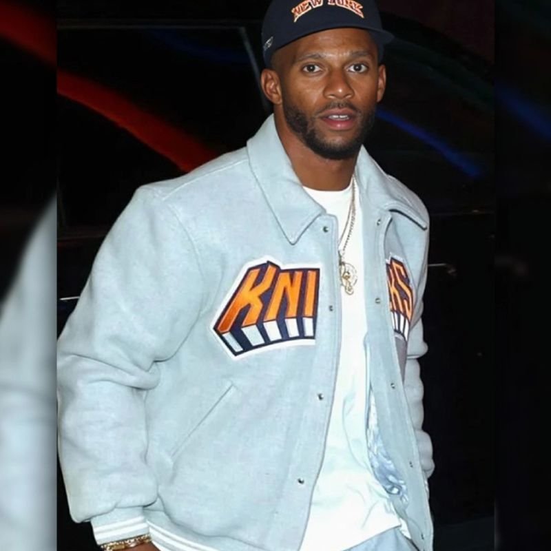 Victor-Cruz-Knicks-Jacket Victor Cruz Knicks Jacket - Image 1