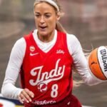 Wings vs Fever Sophie Cunningham Indiana Fever 2026 Rebel Red Jersey