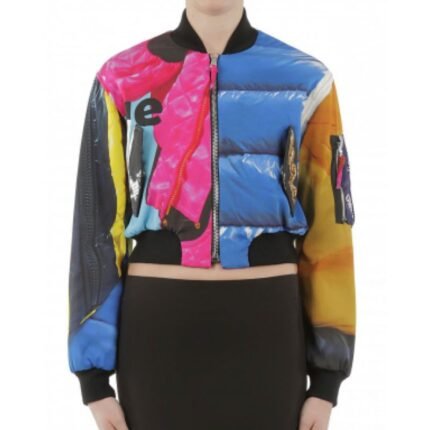 Cardi B Finesse jacket, front view