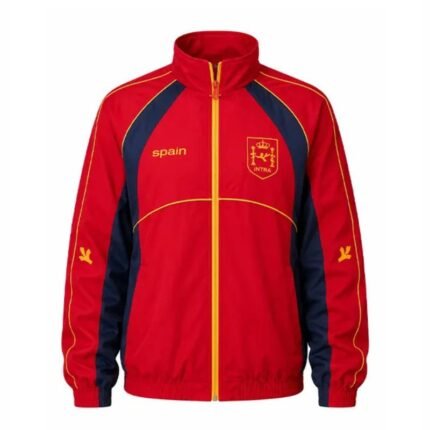 Harper Beckham Intra Spain World Cup 2026 red jacket front view
