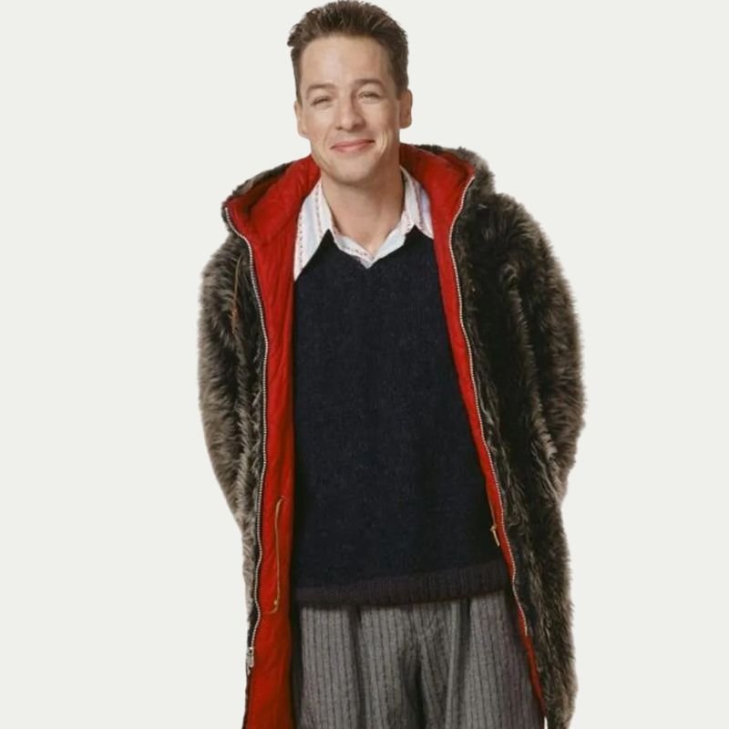 harry-solomon-coat-scaled 3rd Rock From The Sun French Stewart Fur Reversible Coat - Image 1