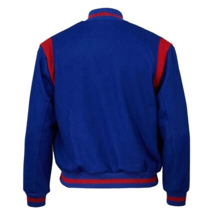 Hollywood Stars 1955 varsity jacket, back view