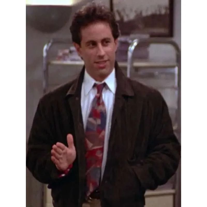 seinfeld-season-8-jerry-seinfeld-suede-jacket Seinfeld Season 8 Jerry Seinfeld Suede Jacket - Image 1