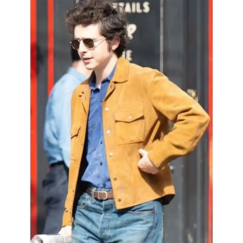 A-Complete-Unknown-Bob-Dylan-Timothee-Chalamet-Brown-Jacket A Complete Unknown Timothée Chalamet Suede Jacket - Image 1