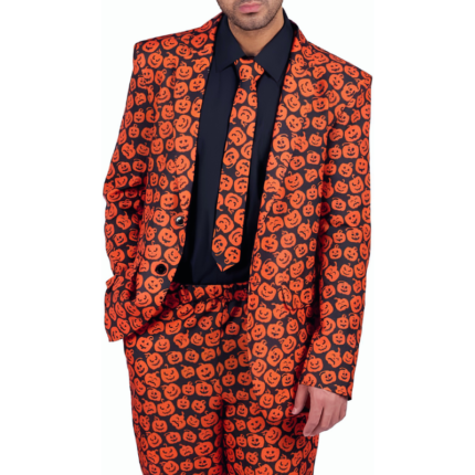 David S. Pumpkins costume suit, front view
