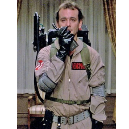 Ghostbusters Costume Jumpsuit Screen Reference Front View