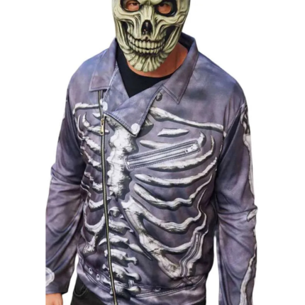 Cool Skeleton Jacket, front view.