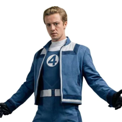 Johnny Storm blue costume jacket worn