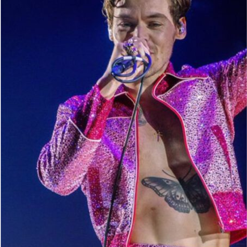 Love-On-Tour-Harry-Styles-Pink-Sequin-Jacket-2023-510x638-1 Love On Tour Harry Styles Pink Sequin Jacket - Image 1